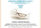 Játékos vetélkedő – DÖNTŐ – az Őszi Könyvtári Hét keretében